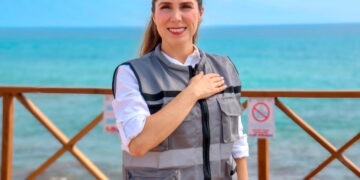Gobierno de Atenea Gómez avanza con la construcción del nuevo Paseo de las Sirenas en Isla Mujeres
