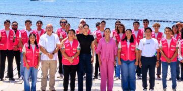 Gran alianza; equipan a jóvenes del CAPTA en Playa del Carmen