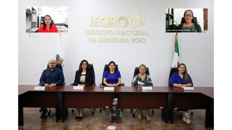 IEQROO aprueba criterios a seguir en materia de reelección para el Proceso Electoral Local 2027