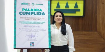 Consolida Blanca Merari finanzas sanas en Puerto Morelos, obtiene calificación HR AA- con perspectiva estable