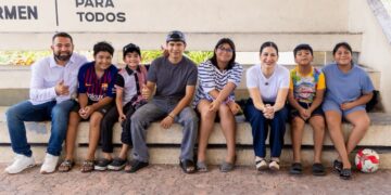 Supervisa Estefanía Mercado obras que transforman Villamar 1 con nuevo parque y repavimentación de vialidades