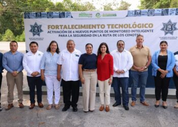 Puerto Morelos amplía su red de videovigilancia en Central Vallarta y la Ruta de los Cenotes