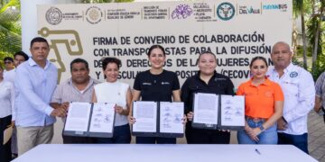 Estefanía Mercado suma al sector transportista a estrategia de prevención de violencia contra las mujeres 