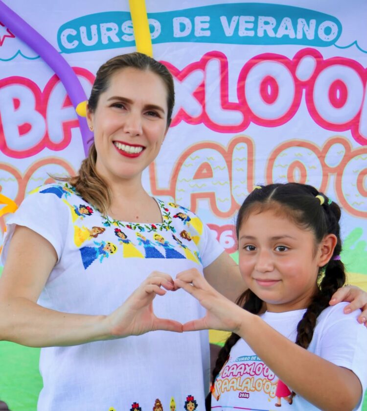 Concluye la tercera semana del curso de verano “Ba’axlo’ob Paalalo’ob” en Isla Mujeres