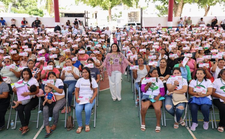 Cumple Blanca Merari con las mujeres de Puerto Morelos