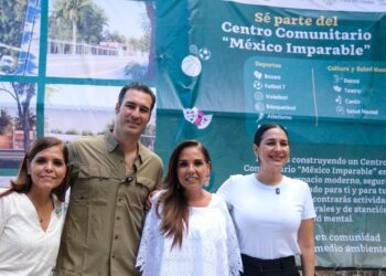 Playa del Carmen tendrá el primer Centro Comunitario “México Imparable” de Quintana Roo: Mara Lezama