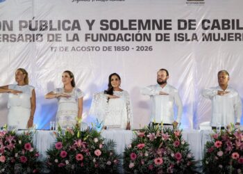 Isla Mujeres conmemora 176 años de historia con acciones para su desarrollo y prosperidad compartida: Mara Lezama