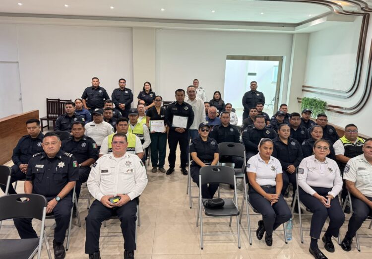 Mayor protección; Puerto Morelos blinda a su policía municipal