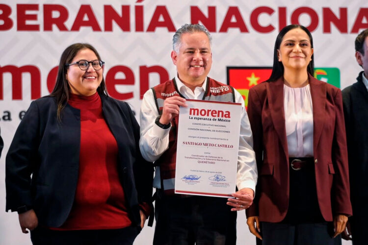 Movimiento estratégico; Santiago Nieto liderará a la 4T en Querétaro