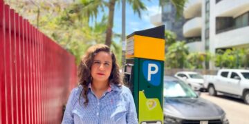 Parquímetros inservibles; Danna Ramírez exige soluciones a Playaparq