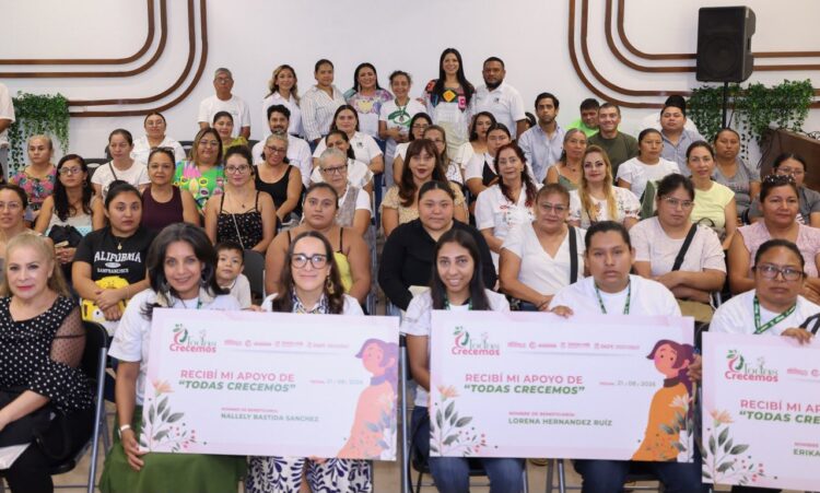 Programa “Todas Crecemos” fortalece la autonomía económica femenina