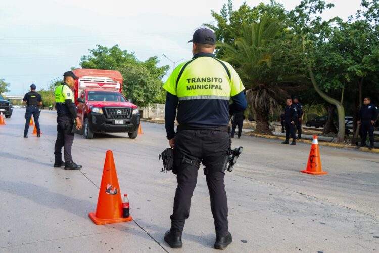 ¡Resultados al momento!; el Operativo GAMA transforma el tránsito de Playa del Carmen