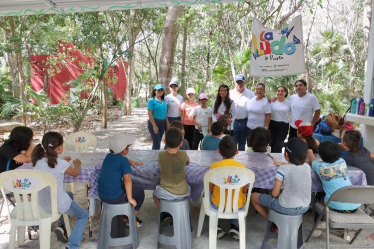 Semillero deportivo en Puerto Morelos; Cabildo Infantil visita el Isaac Hamui