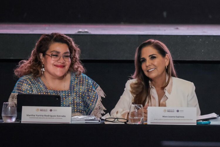 Tejiendo redes de apoyo; abre Mara Lezama en Cancún Encuentro Nacional para fortalecer atención a víctimas