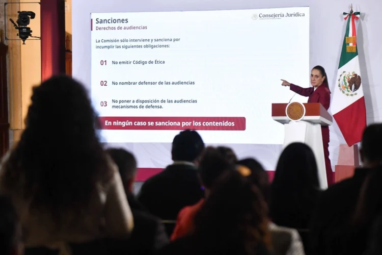 Reitera gobierno federal: empresas de comunicación deben garantizar derecho de las audiencias, eso no es censura