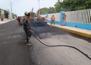 ¡Caminos renovados!; avanza la transformación de Prolongación Rueda Medina en Isla Mujeres