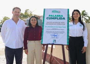 ¡Internet para todos!; Puerto Morelos conecta gratis el Parque Fundadores