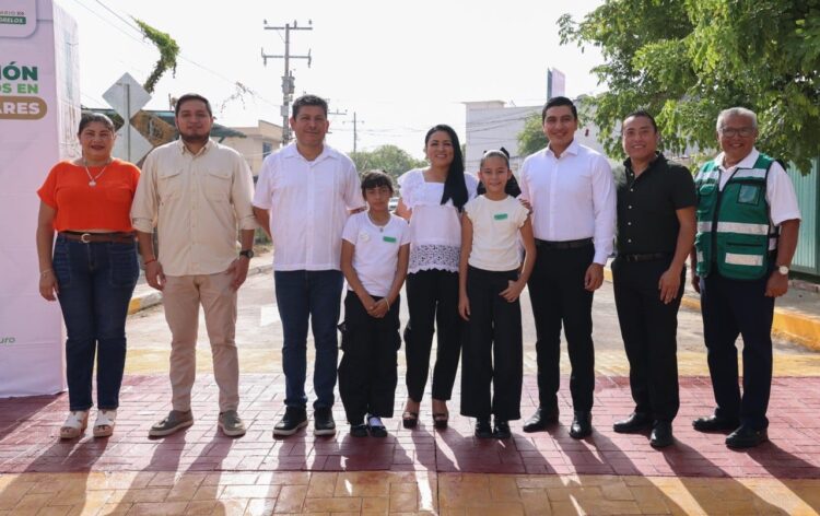 ¡Niños más seguros!; Blanca Merari inaugura obra vial prioritaria