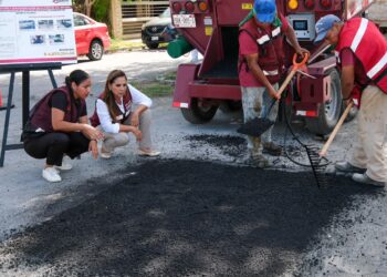 ¡Transformación vial!; Mara Lezama rehabilitación de calles para mejorar la movilidad en Chetumal