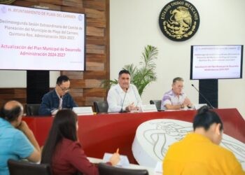 Actualizan en Playa del Carmen el Plan Municipal de Desarrollo 2024-2027