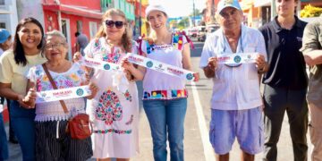 Atenea Gómez entrega renovada avenida Jesús Martínez Ross en Isla Mujeres