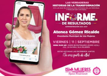 Atenea Gómez invita a las familias isleñas a su Informe de Resultados “Historias de la Transformación”