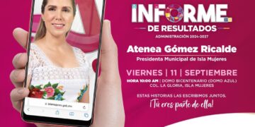 Atenea Gómez invita a las familias isleñas a su Informe de Resultados “Historias de la Transformación”
