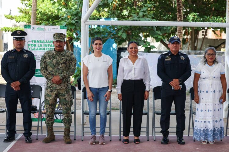 Aulas protegidas; Blanca Merari promueve la seguridad de estudiantes