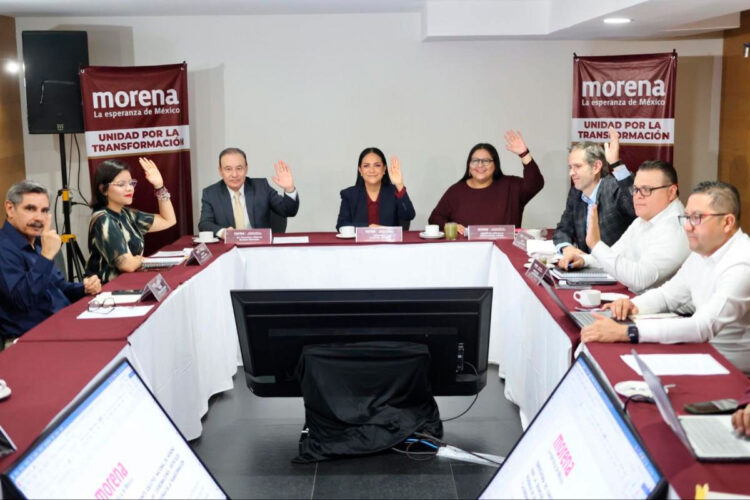 Comienza la carrera; Morena aprueba las reglas internas para las elecciones de 2027