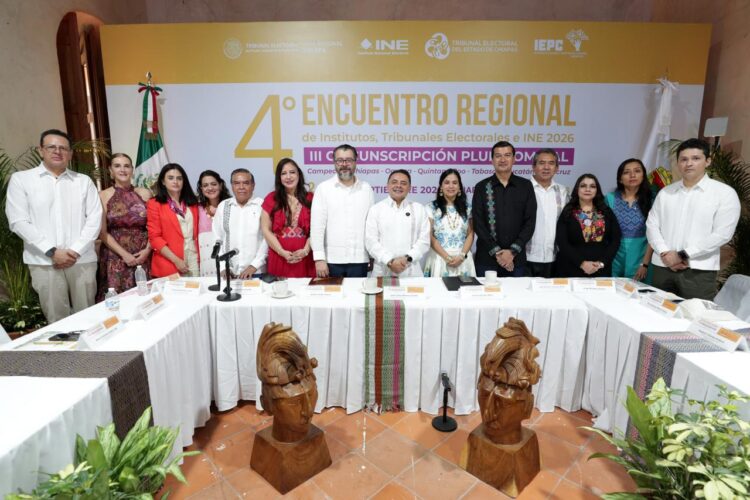 Coordinación democrática; TEQROO presente en cumbre regional