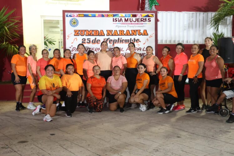 Día Naranja; Isla Mujeres alza la voz contra la violencia de género