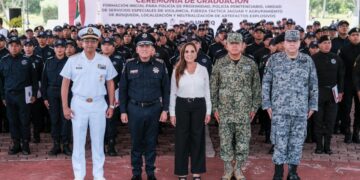 Encabeza Mara Lezama graduación de 244 nuevos Policías