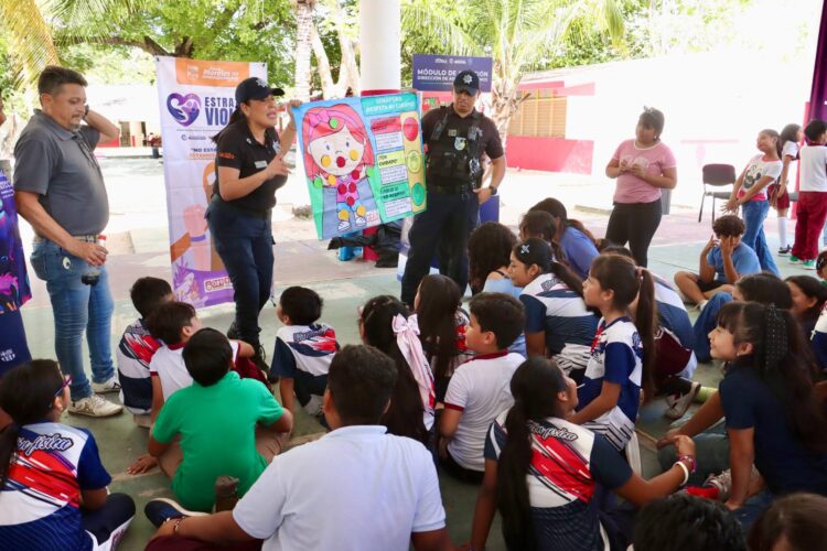 Escuelas sin violencia; fortalecen la cultura de paz estudiantil en Puerto Morelos