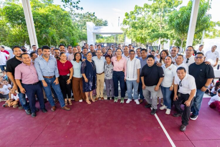 Estefanía Mercado reconoce respaldo de la CROC para mejorar instalaciones educativas de Playa del Carmen