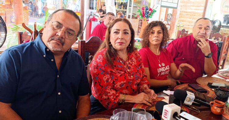 Fuerza aliancista; Cora Amalia avizora victorias de PRI, PAN y MC