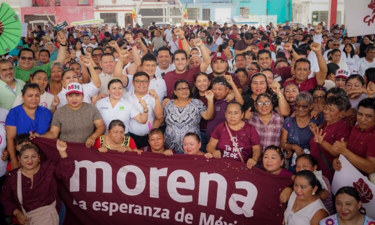Gino Segura inicia en Felipe Carrillo Puerto su agenda como Coordinador de la Defensa de la Transformación