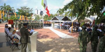Gobierno de Playa del Carmen rinde homenaje patrio a los Niños Héroes
