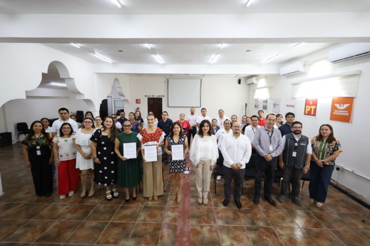 IEQROO e ICA firman convenio para fortalecer la cultura democrática mediante el arte