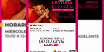Impartirá Agustín Labrada Taller de Lectura Literaria