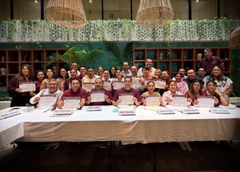 Jorge Sanén fortalece el diálogo y la organización de Morena en Quintana Roo