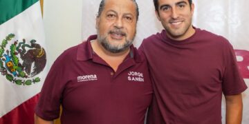 Jorge Sanén refrenda respaldo a Gino Segura y llama a  la unidad de Morena
