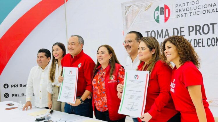 Julia Fuentes asume la Secretaría General del PRI en Cancún