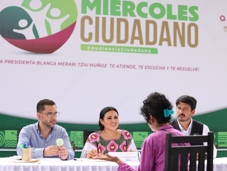 La gestión de Blanca Merari impulsa la cercanía ciudadana en Puerto Morelos