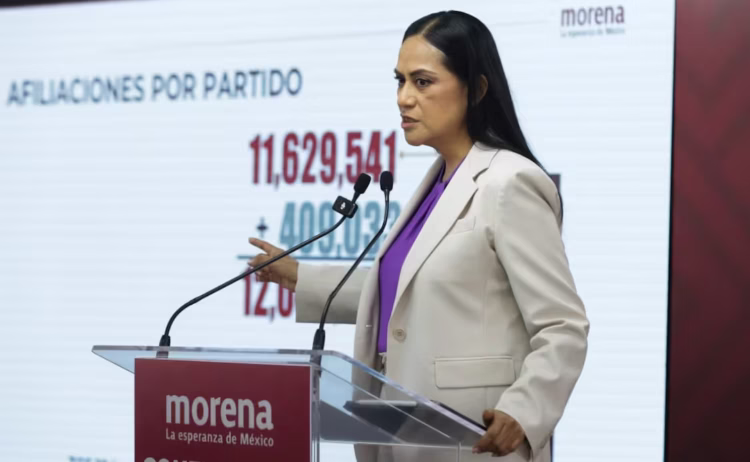 Militancia récord; Montiel celebra 12 millones de afiliados y defiende a dirigentes