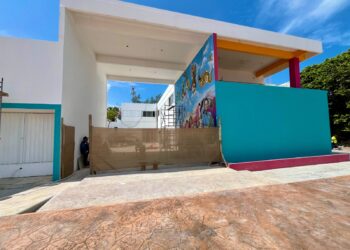 Nueva Casa de la Cultura de Isla Mujeres registra 70% de avance