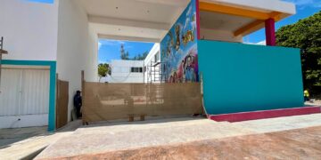 Nueva Casa de la Cultura de Isla Mujeres registra 70% de avance