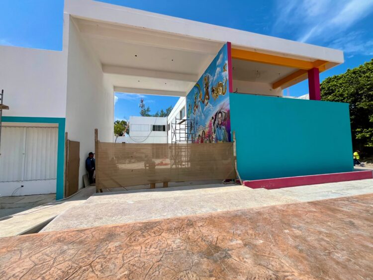 Nueva Casa de la Cultura de Isla Mujeres registra 70% de avance