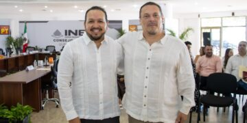 Participa TEQROO en ceremonia por inicio del Proceso Electoral Federal 2026-2027