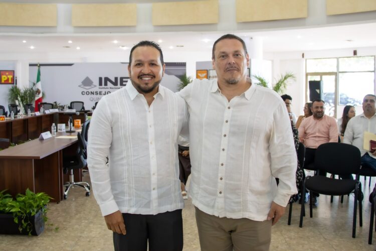 Participa TEQROO en ceremonia por inicio del Proceso Electoral Federal 2026-2027