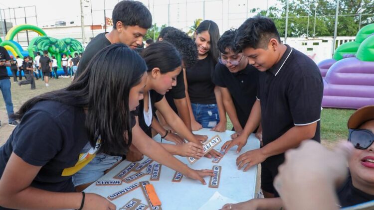 Rally por mis derechos impulsa convivencia entre jóvenes de Playa del Carmen